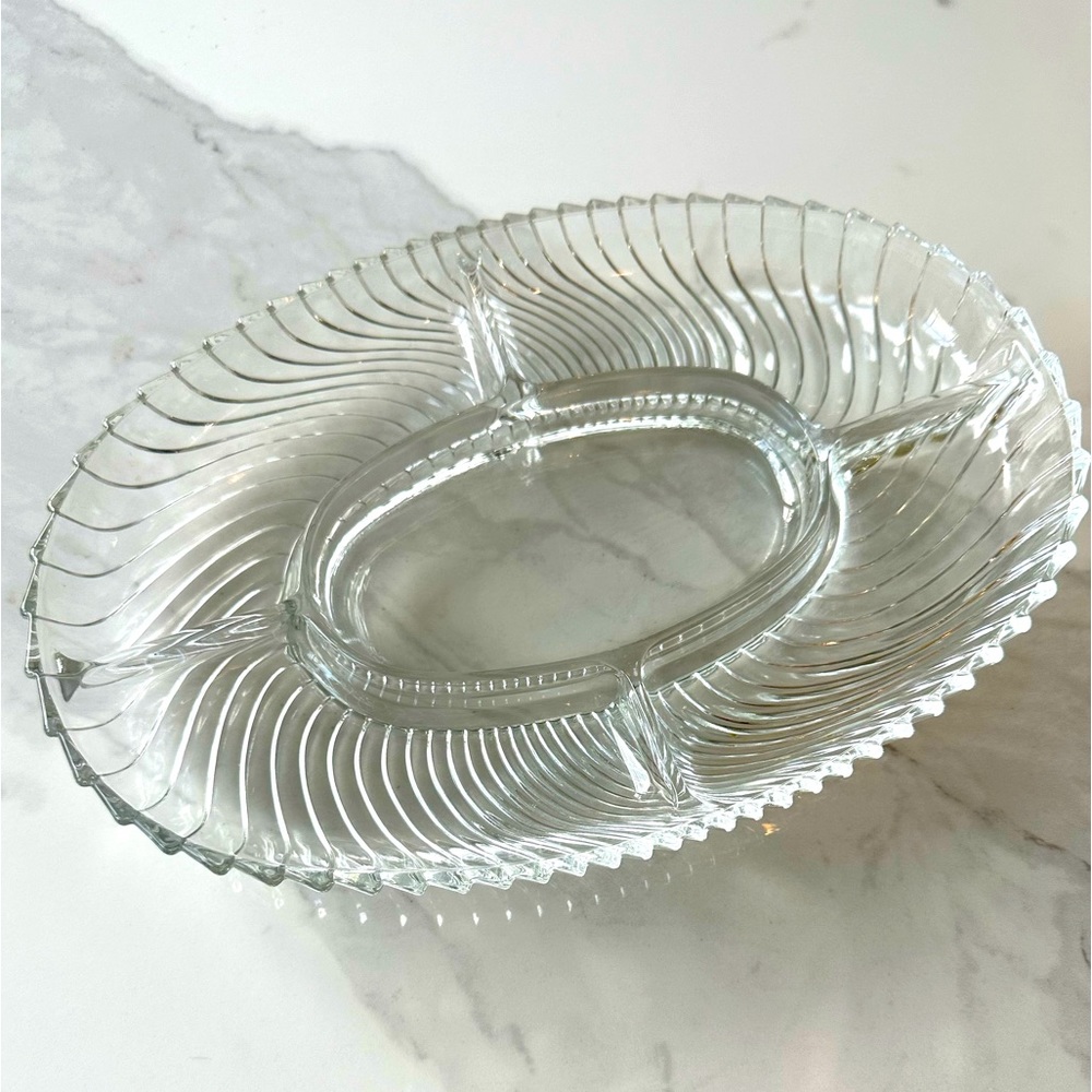 Beautiful 5-section serving tray